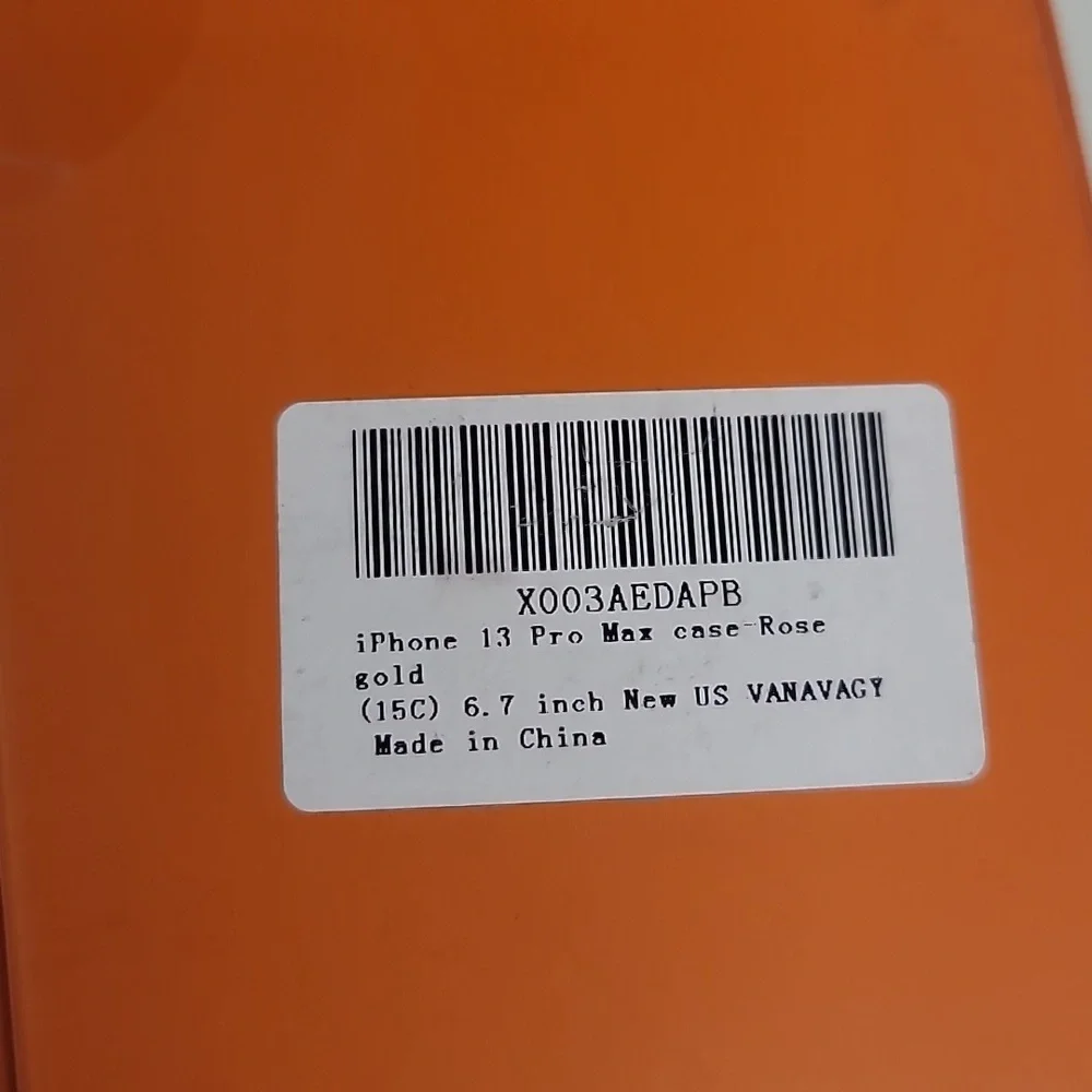 VANA VAGY Phone Case Wallet In S Shimmery Blush‎ Color iPhone 13 Pro Max